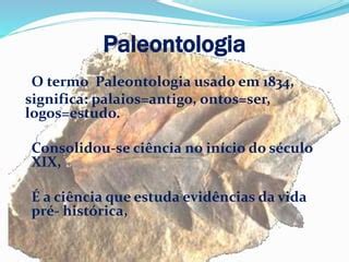 Paleontologia PPT