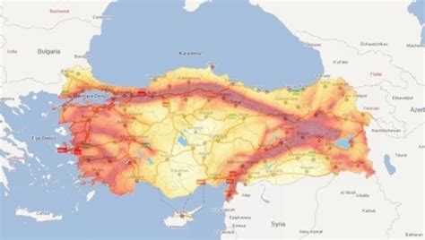 Konya Fay Hatti Deprem R Sk Har Tasi Konya Da Hangi Il Eler Risk