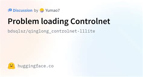 Bdsqlsz Qinglong Controlnet Lllite · Problem Loading Controlnet