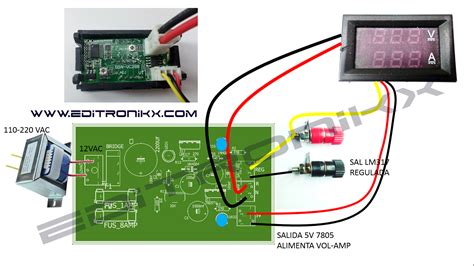 La Electr Nica A Tu Alcance Como Conectar Un Voltimetro Y