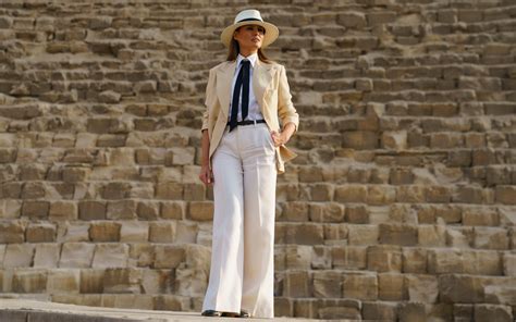 Melania Trumps style evolution, from bride-in-couture to sleek First Lady