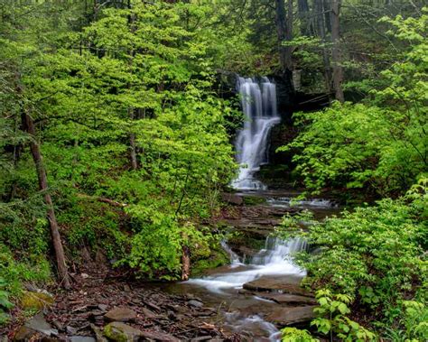 How to Get to Bowling Alley Falls in Bradford County, PA - Uncovering PA