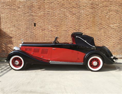 DELAGE D8 CABRIOLET 4 PLACES PAR CHAPRON 1934 Classic Racing