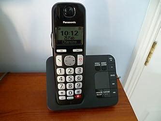 Panasonic Kx Tge Eb Digital Cordless Phone About Minutes Answering