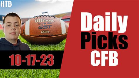 Cfb Picks 10 17 23 College Football Week 8 Predictions And Betting