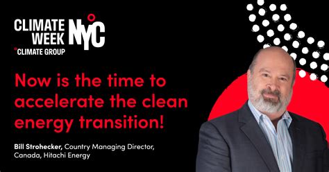 Now is the time to accelerate the clean energy transition! | Climate Week