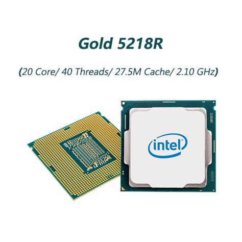 Intel CD8069504446300 Xeon Gold 5218R 2.1GHz 20-Core Processor - Server ...