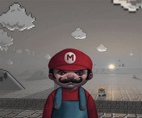 Dark Epic Mario - Super Mario Bros. Fan Art (31006717) - Fanpop