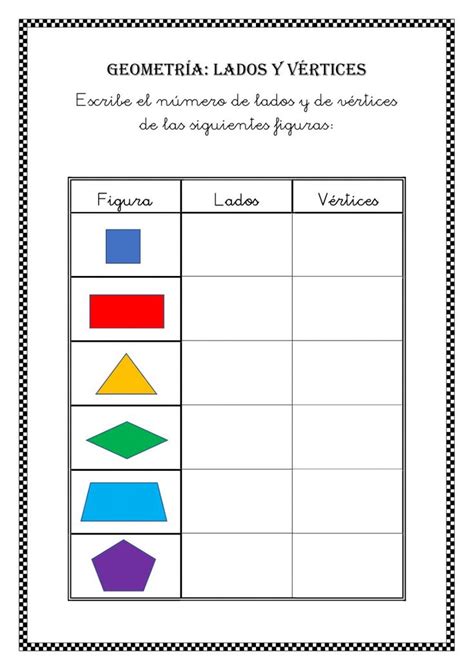 Actividades De Figuras Geometricas Planas Image To U