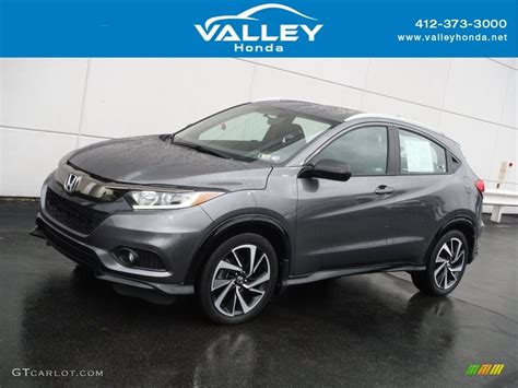 Modern Steel Metallic Honda Hr V Sport Awd Photo