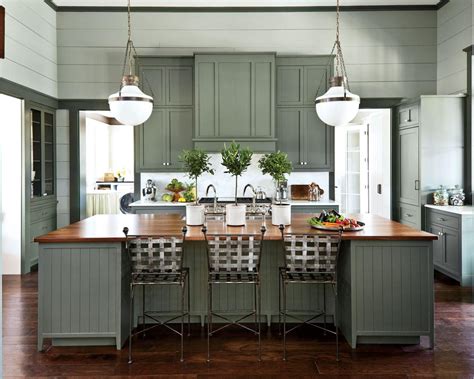 7 Paint Colors We're Loving for Kitchen Cabinets in 2021