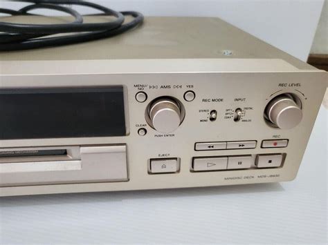 Sony Mds Jb Md Recorder Minidisc Atrac Type R Audio Tested And