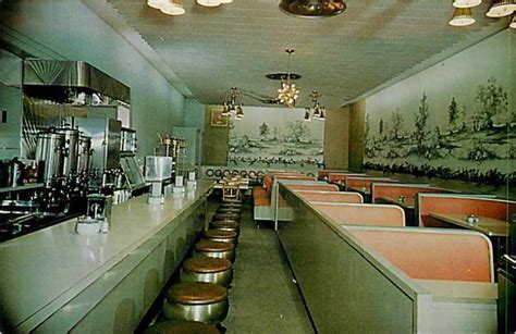 Me Lewiston Maine Playa Restaurant Interior Dexter Press No 32232b