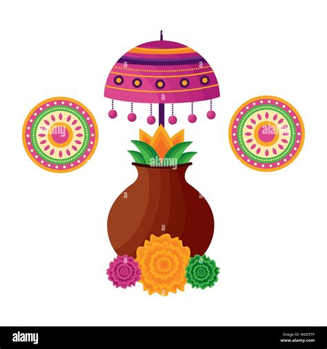 Umbrella of onam celebration design Stock Vector Image & Art - Alamy