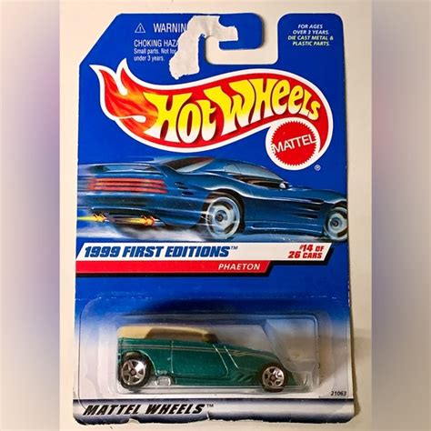Mattel Other Vtg 999 First Edition New In Blister Pack Hot Wheels Phaeton Poshmark