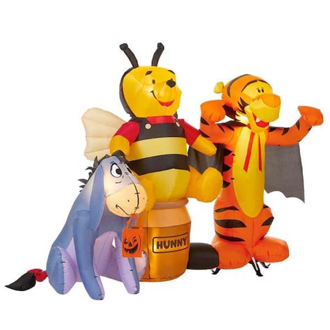 Winnie The Pooh And Friends Halloween Inflatable