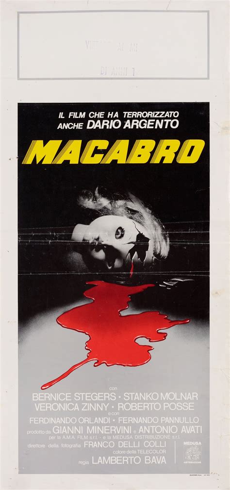 Macabre Original 1980 Italian Locandina Movie Poster - Posteritati ...