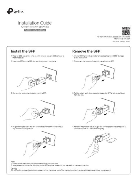 Tl-sm311ls&Lm (Un) v3 Ig | Download Free PDF | Optical Fiber ...