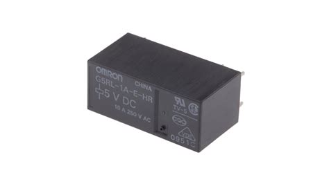 G5rl 1a E Hr Dc5 Omron Pcb Mount Power Relay 5v Dc Coil 16a