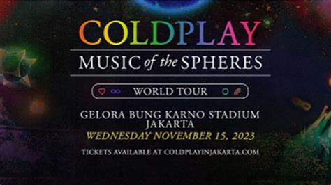 Link Beli Tiket Coldplay Jakarta Hari Ini Mei