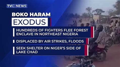 Hundreds Of Boko Haram Fighters Flee Forest Hideouts As Air Strikes