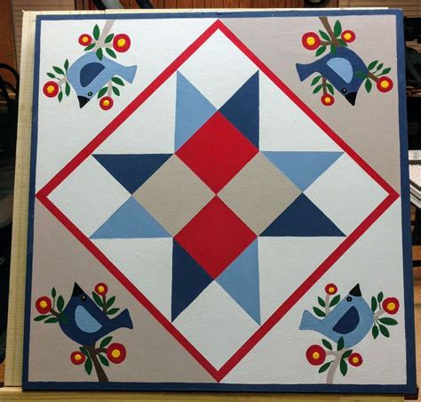 Bluebird Barn Quilt Barn Quilt Patterns Barn Quilt Designs Barn Quilts