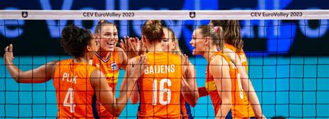 Rondje Langs De Tegenstanders In Vnl Week Teamnl Volleybaldames