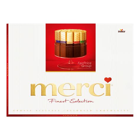 Merci Finest Selection European Chocolate Assorted Red Ntuc Fairprice