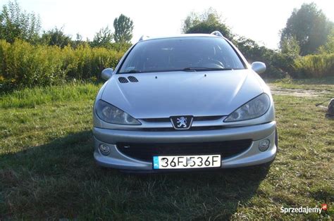 SPRZEDAM PEUGEOT 206 SW KOMBI SREBRNY METALIK Sprzedajemy Pl