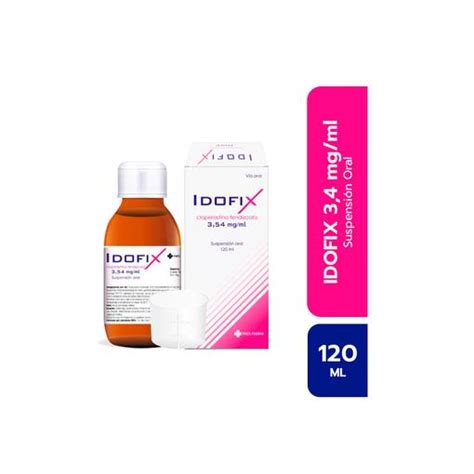 Idofix 3 54mg Ml Suspension Oral Frasco 120ml