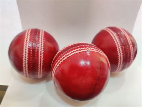 Red Leather Cricket Ball Size Youthwomen And Men Light At Rs 200 In