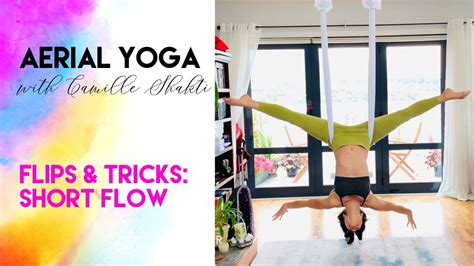 Aerial Yoga Dance Short Flow With Camille Shakti Ticks Oro Joga