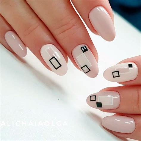 Terrific Nude Nails Designs Ideas Nude Nail Designs Geometric Nail Art Geometric Nail