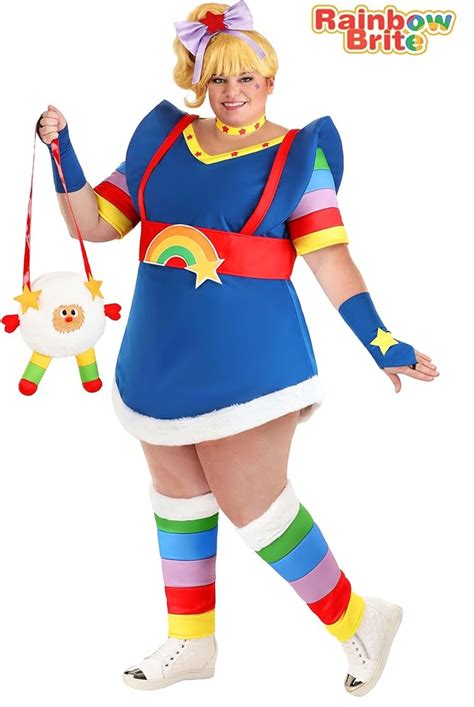 Rainbow Brite Costume Girls Clearance