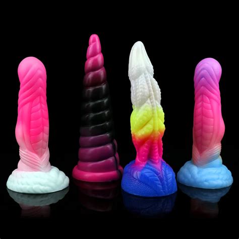 Dragon Dildos Woman Masturbator Sex Products Silicone Penis Butt Plug Suction Cup Monster Didlos