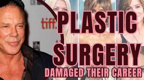 Plastic Surgery Celebrities Who Destroyed Their Careers With Plastic