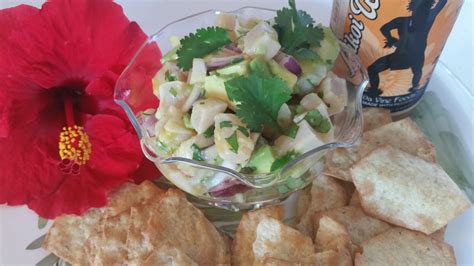 Passion Fruit Ceviche With Avocado Da Vine Hawaii Lilikoi Products By Da Vine Hawaii