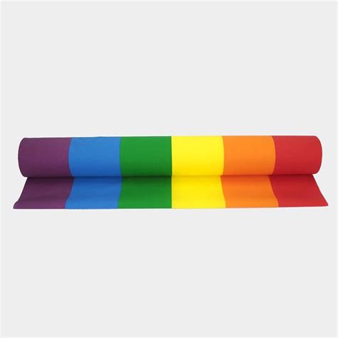 TELA BANDERA ARCOIRIS GAY LGBT ORGULLO POR METROS PARA VENTANAS Y BALCONES