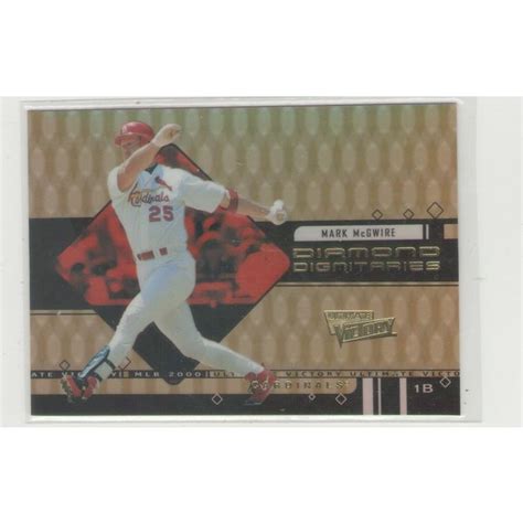 MLB 2000 Ultimate Victory Diamond Dignitaries D5 Mark McGwire St Louis