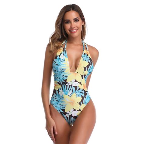 Generic New Pure Color Tube Top Sexy One Piece Swimsuit Beach One Piece Swimsuit Bikini
