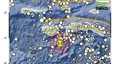 Gempa Terkini Di Indonesia Hari Ini Gempa Getarkan Barat Daya Buru