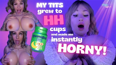 My TITS Grew To HH CUPS Overnight And Made Me Instantly HORNY Maxi Lipz Clips Sale