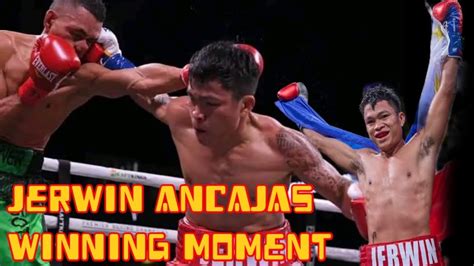 Jerwin Ancajas Winning Moment Vs Wilner Sotto Celebration Youtube