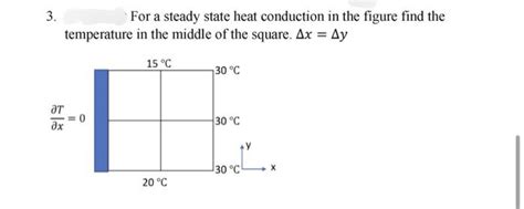 Answered 3 For A Steady State Heat Conduction Bartleby