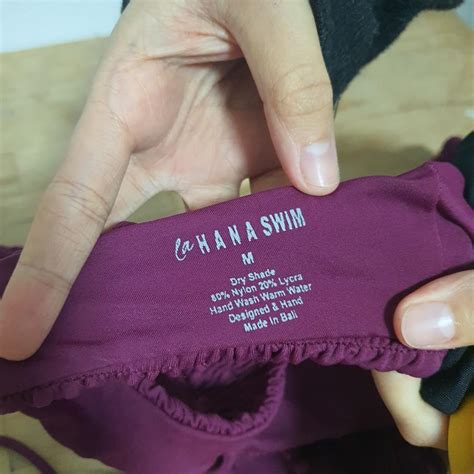 Lahana Swim Purple Bikini Set Women S Fashion Swimwear Bikinis Swimsuits On Carousell