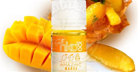 Naked Salt Likit Amazing Mango Ml