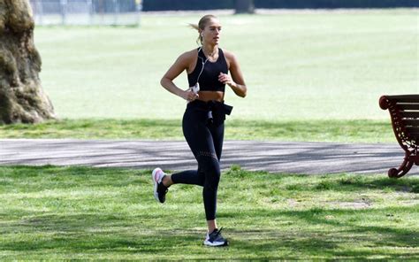 Arabella Chi - Workout candids in the park in London-22 | GotCeleb