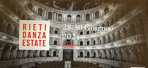 Rieti Danza Estate Save The Date Amici Di Rieti