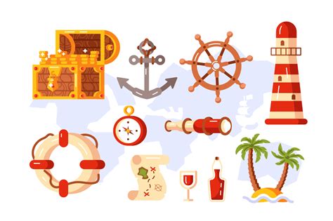 Adventure symbols set - Kit8.net Beautiful design assets