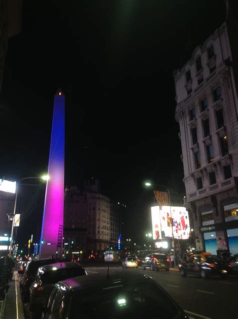 El Obelisco De Noche Buenos Aires How Beautiful Times Square Night